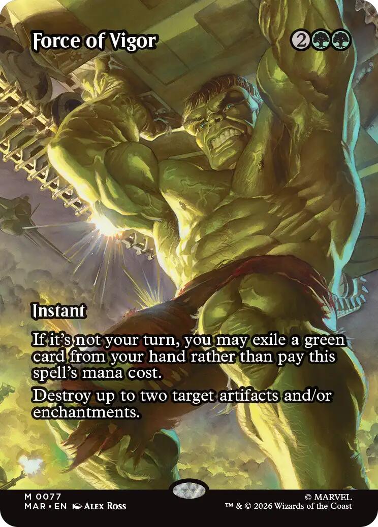 Force of Vigor (Borderless)