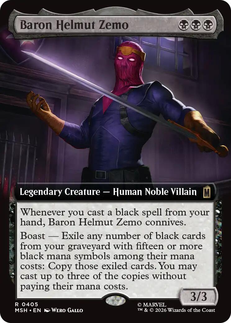 Baron Helmut Zemo (Extended Art)