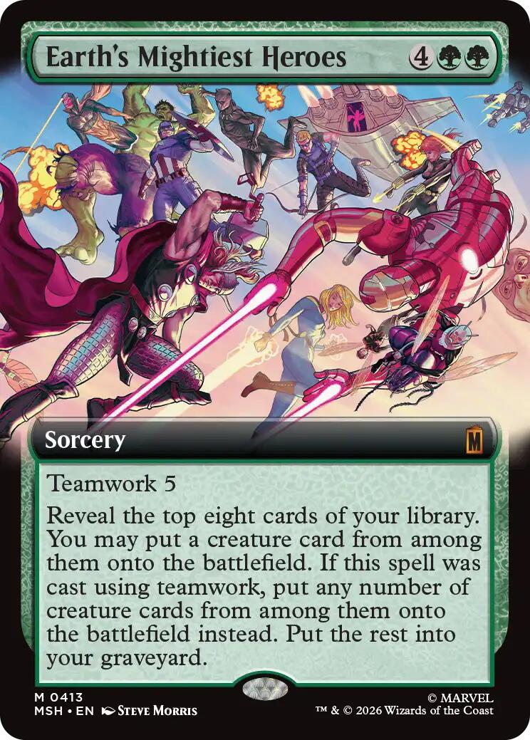 Earth's Mightiest Heroes (Extended Art)