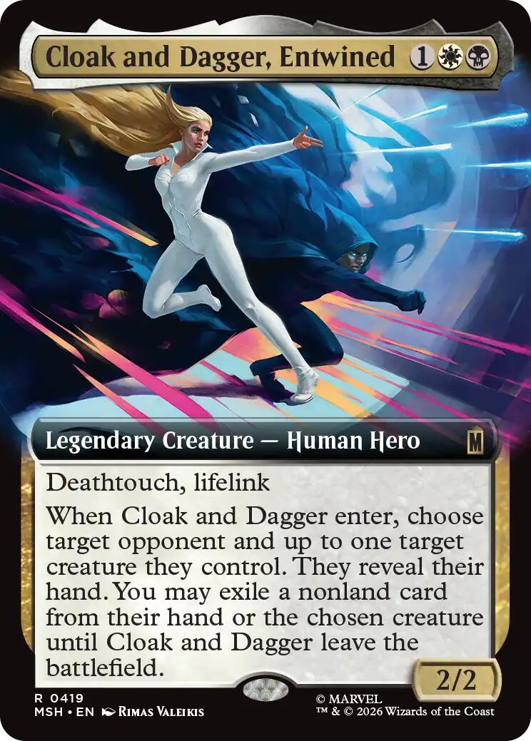 Cloak and Dagger, Entwined (Extended Art)