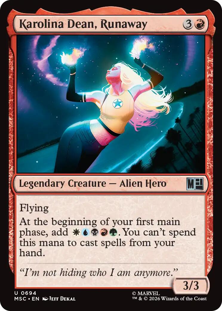 Karolina Dean, Runaway