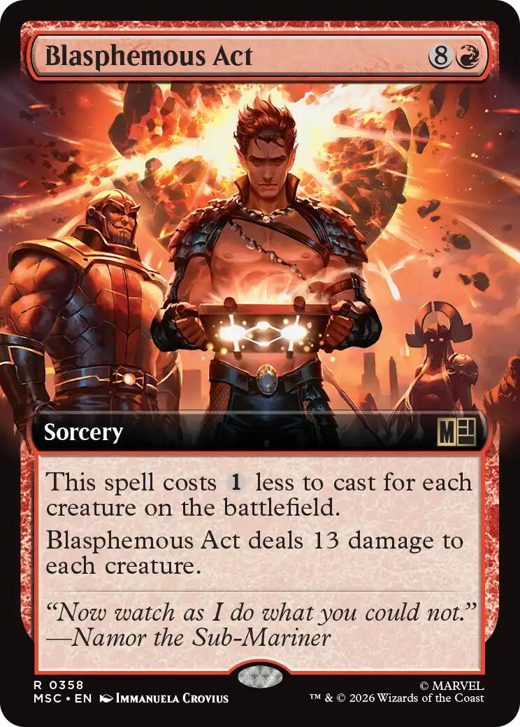 Blasphemous Act (Extended Art)