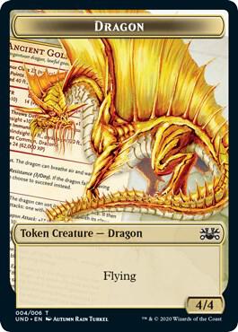 Beeble // Dragon Double-sided Token (Back)