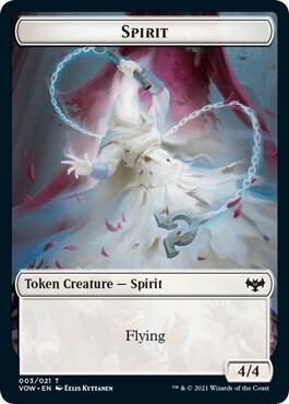 Insect // Spirit (003) Double-Sided Token (Back)