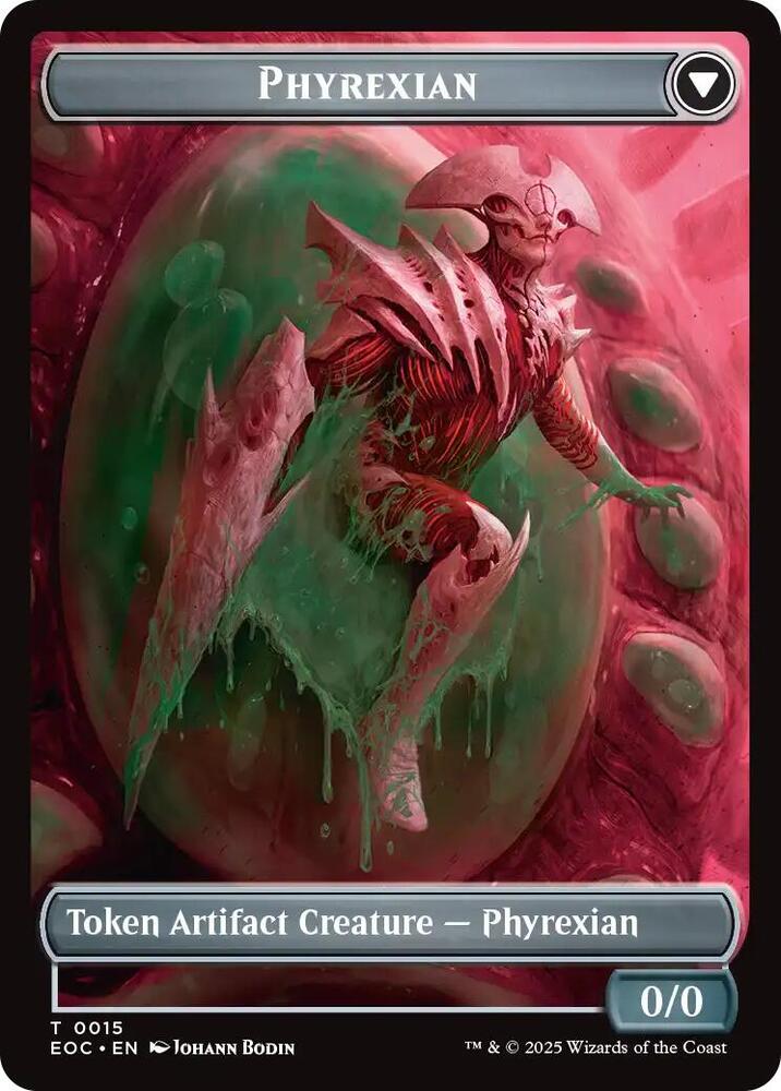Incubator // Phyrexian Double-Sided Token (Back)