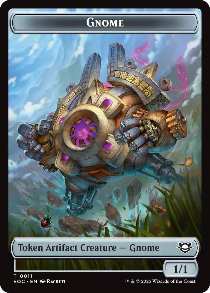 Elemental (0008) // Gnome Double-Sided Token (Back)