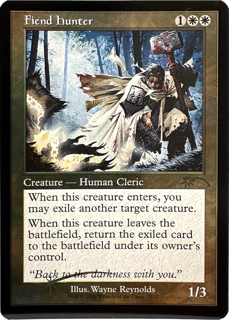 Fiend Hunter (Retro Frame)