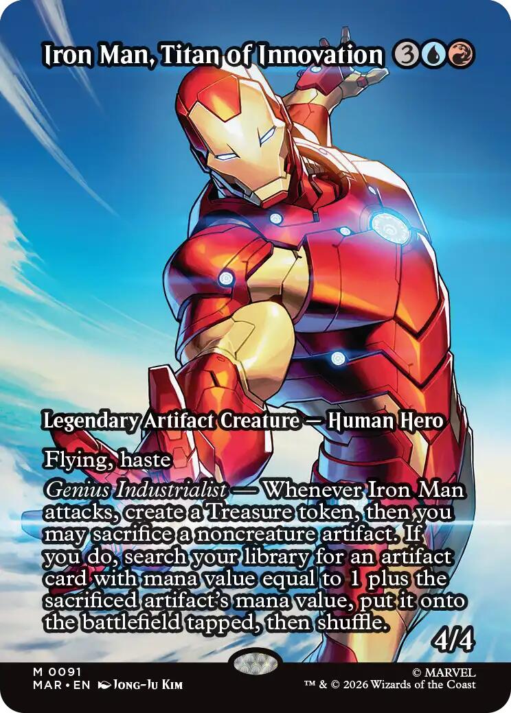 Iron Man, Titan of Innovation (Borderless)