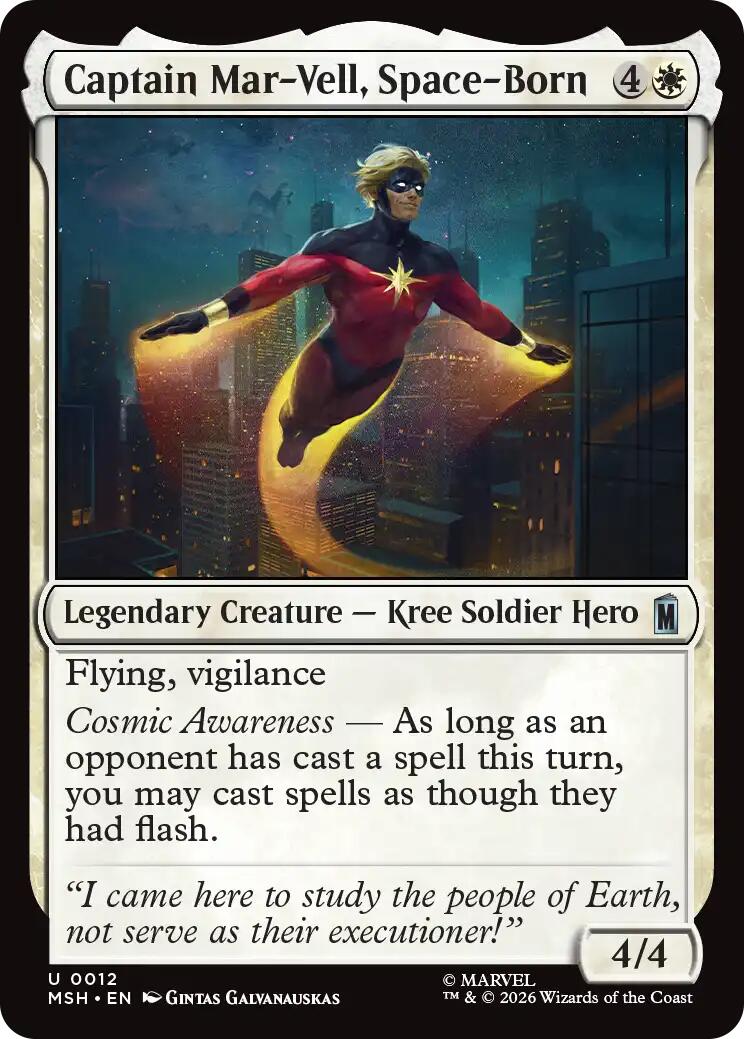 Captain Mar-Vell, Space-Born