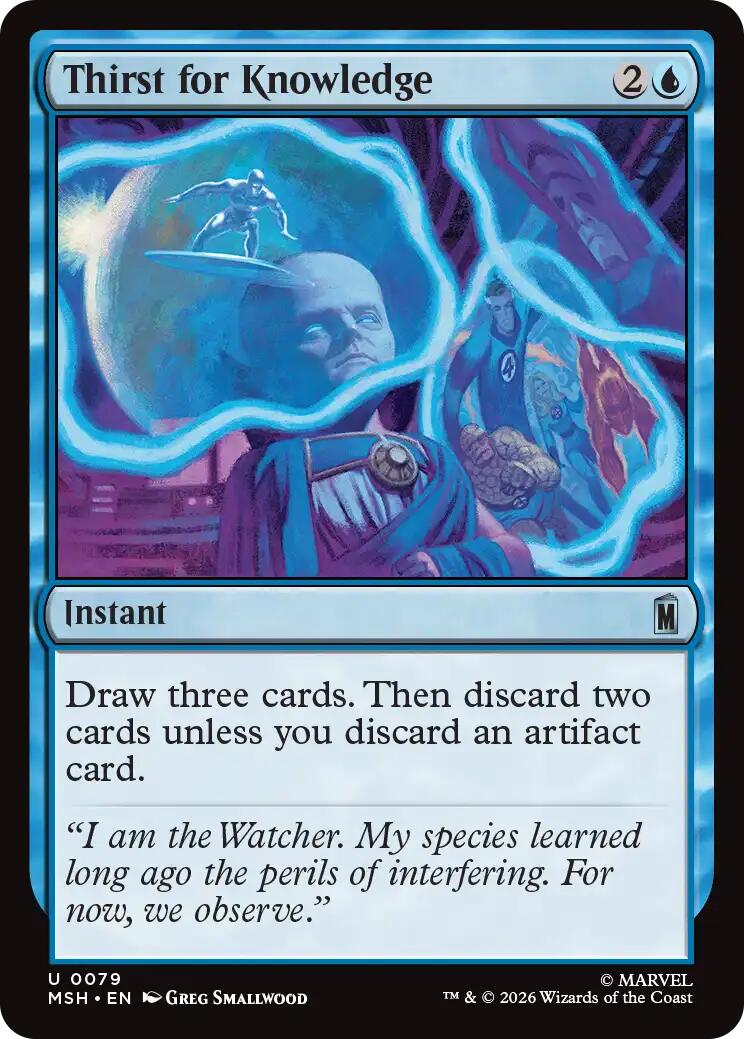 Thirst for Knowledge