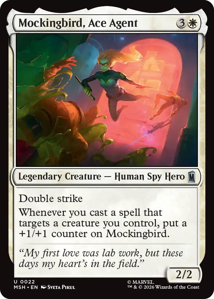 Mockingbird, Ace Agent