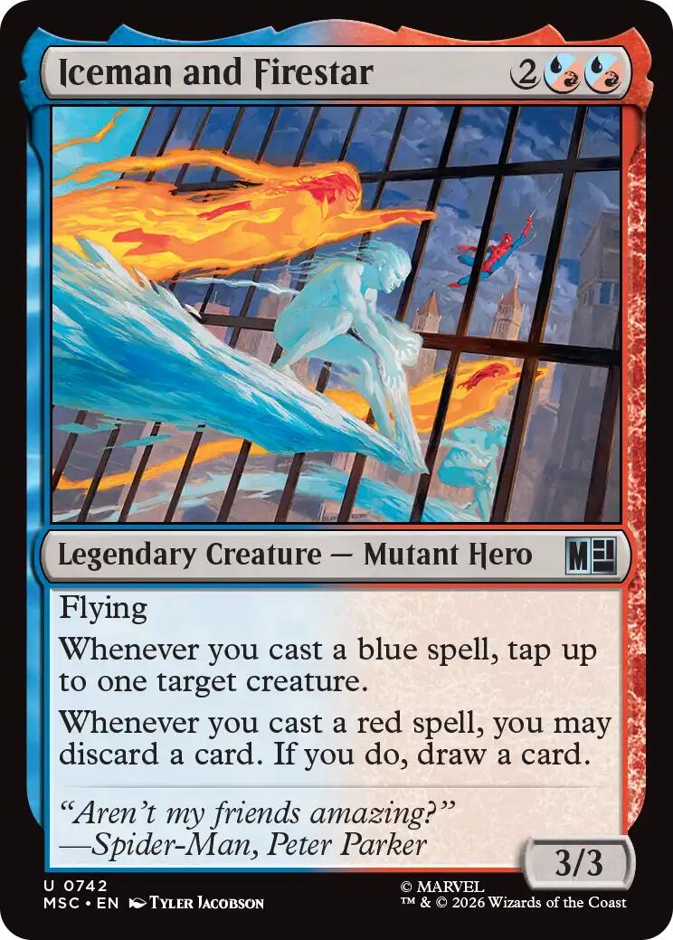 Iceman and Firestar