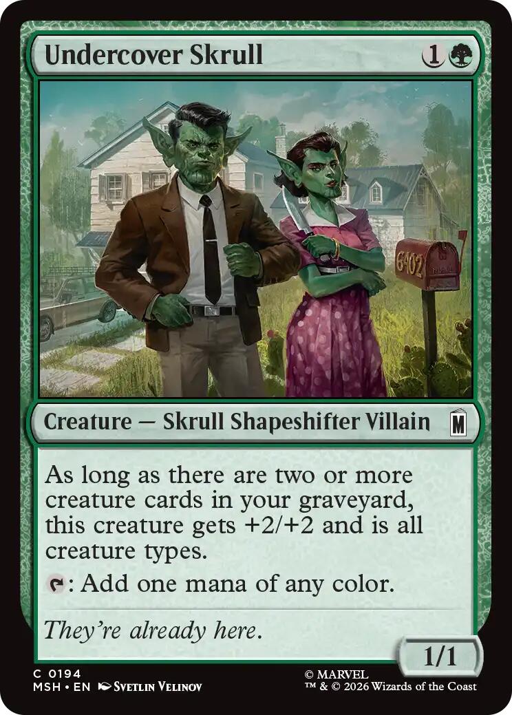 Undercover Skrull