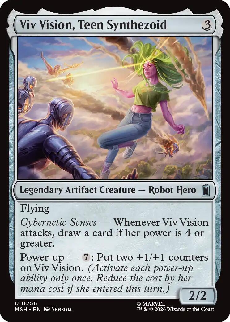 Viv Vision, Teen Synthezoid