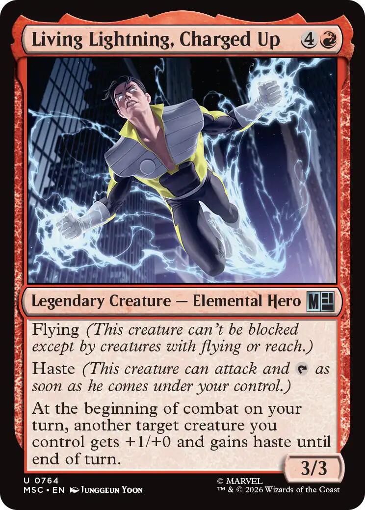 Living Lightning, Charged Up
