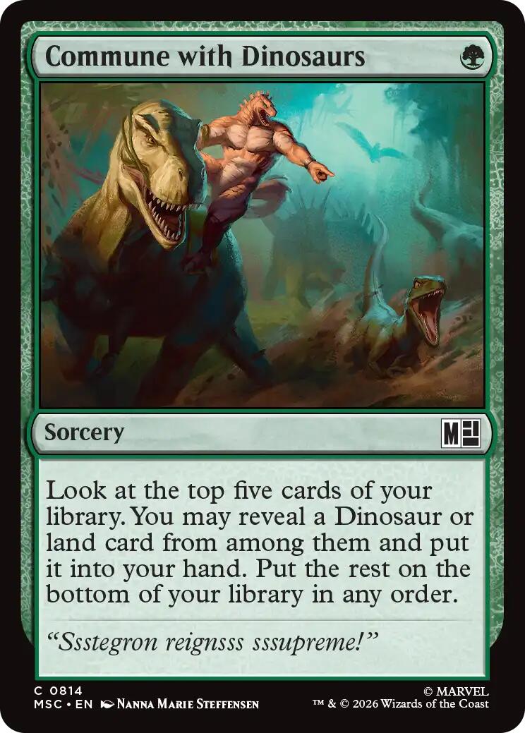 Commune with Dinosaurs