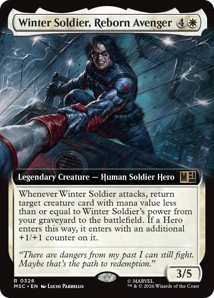 Winter Soldier, Reborn Avenger (Extended Art)