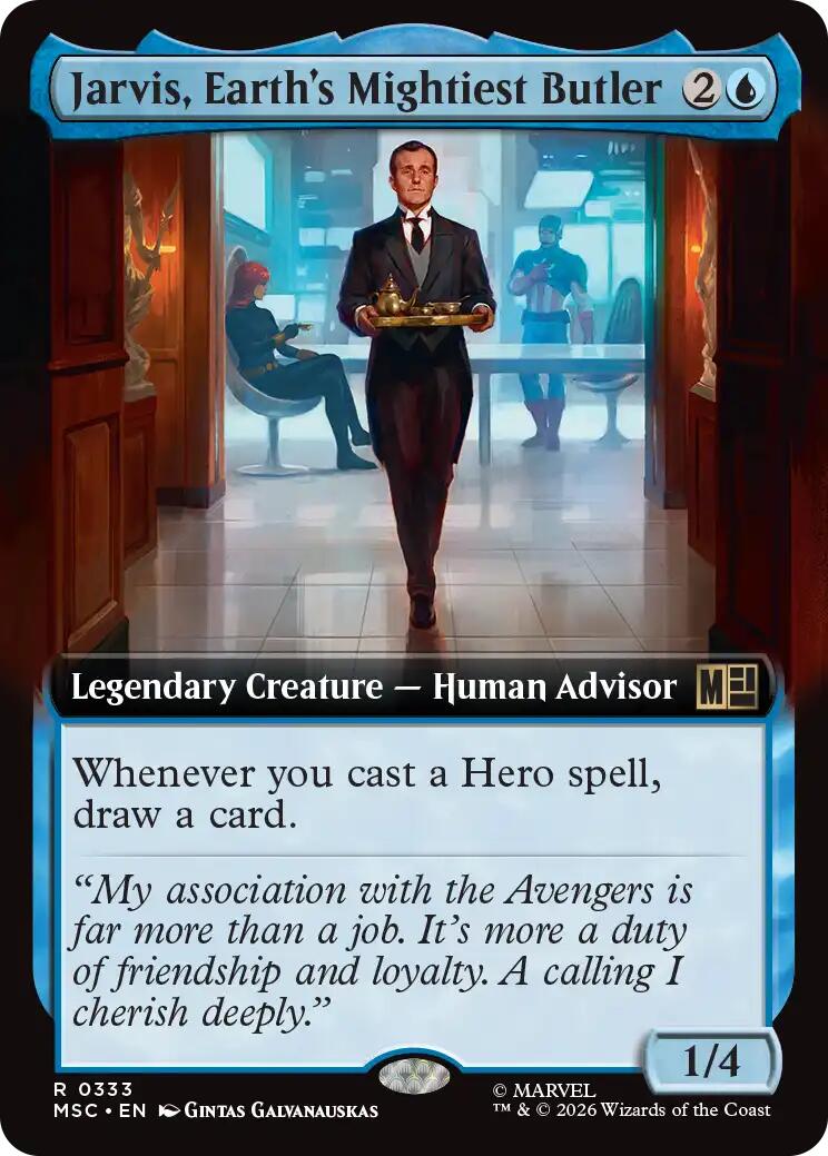 Jarvis, Earth's Mightiest Butler (Extended Art)
