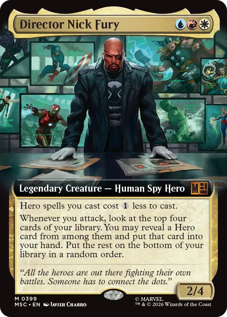 Director Nick Fury (Extended Art)
