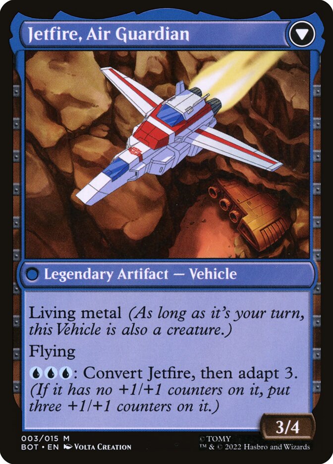 Jetfire, Ingenious Scientist (Back)